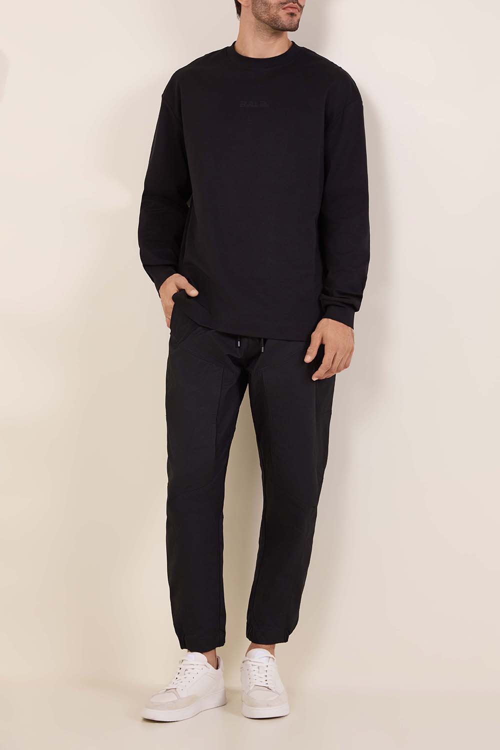 חולצת טי ארוכה אוברסייז